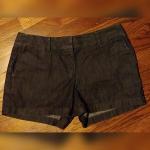 Loft Dark Riviera Denim Shorts